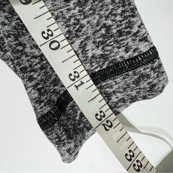 Lululemon Wunder Under Pant Size 2 Gray Fleck Luon Spray Jacquard White Black - Picture 10 of 11